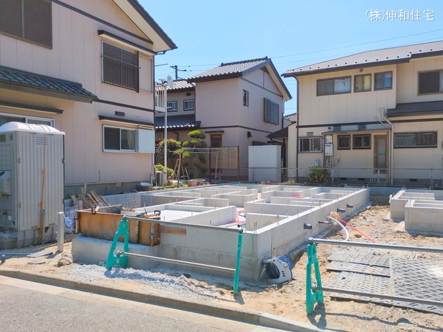 千葉県千葉市美浜区磯辺1丁目の新築戸建て基礎写真 2025年7月22日撮影