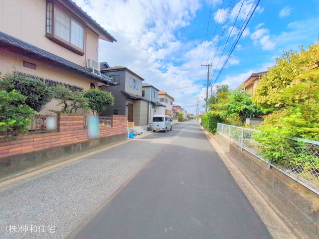 千葉県千葉市美浜区磯辺1丁目の新築戸建て外構写真 2025年10月5日撮影