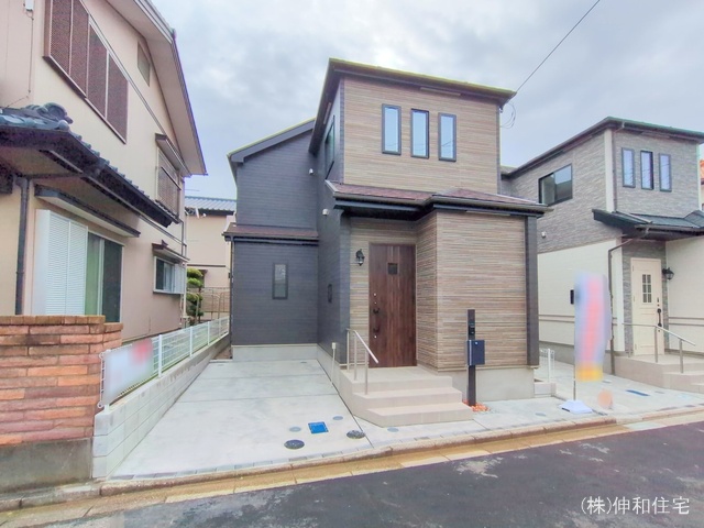 千葉県千葉市美浜区磯辺１丁目の新築戸建て完成写真 2025年11月5日撮影