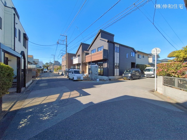 千葉県千葉市美浜区高浜6丁目の新築戸建て外構写真 2026年2月18日撮影