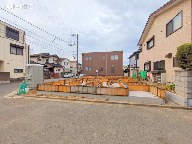 千葉県千葉市美浜区高浜6丁目の新築戸建て基礎写真 2025年12月10日撮影