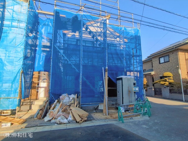 千葉県千葉市美浜区高浜６丁目の新築戸建てシート写真 2026年1月12日撮影