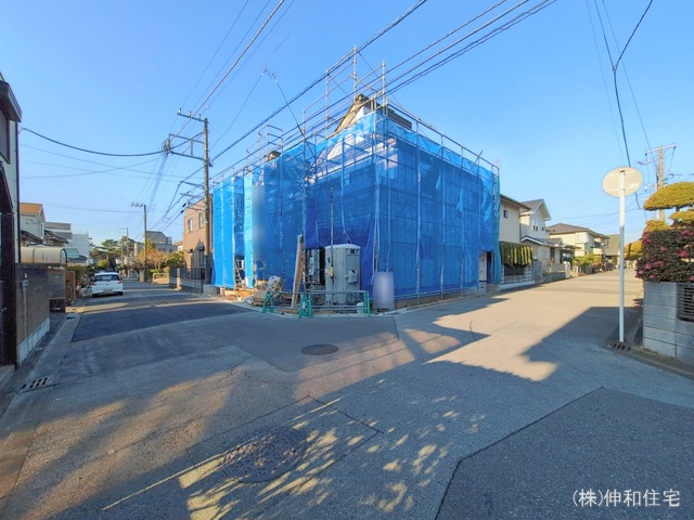 千葉県千葉市美浜区高浜６丁目の新築戸建てシート写真 2026年1月12日撮影