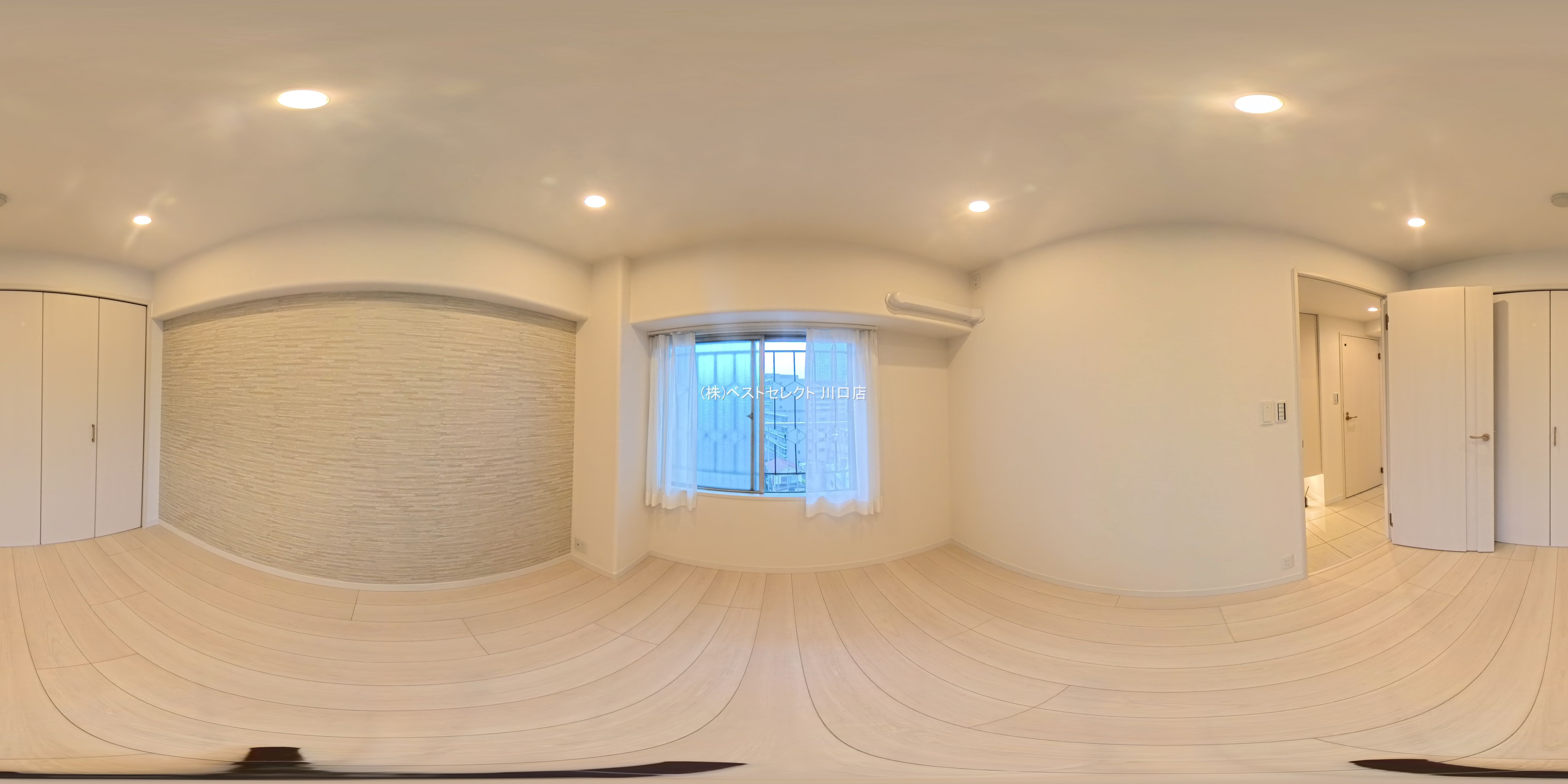 埼玉県川口市末広１丁目のマンション『エクセレンス川口』パノラマ（居室メイン）写真 2025年6月2日撮影