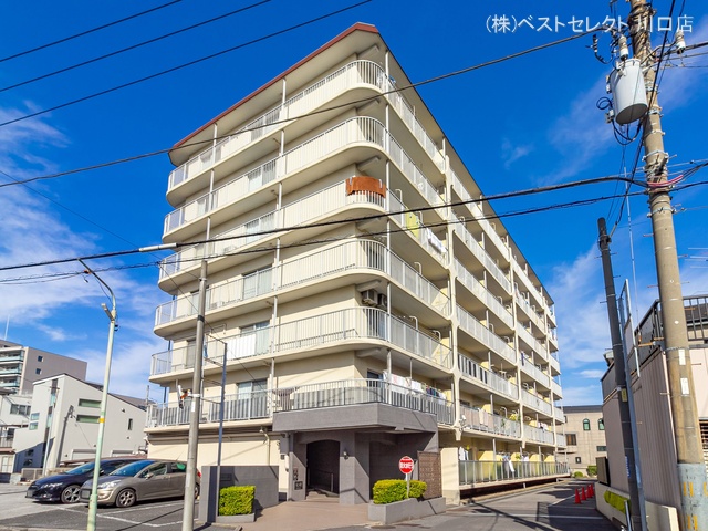 埼玉県川口市末広１丁目のマンション『エクセレンス川口』外観写真 2021年11月18日撮影