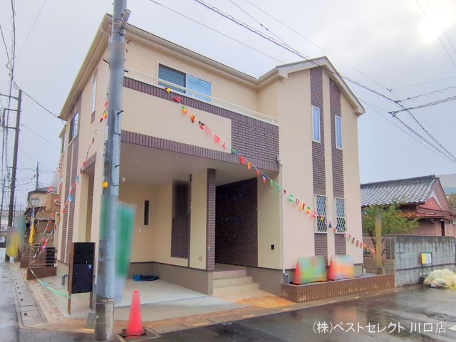 埼玉県川口市本前川1丁目の新築戸建て完成写真 2024年11月20日撮影