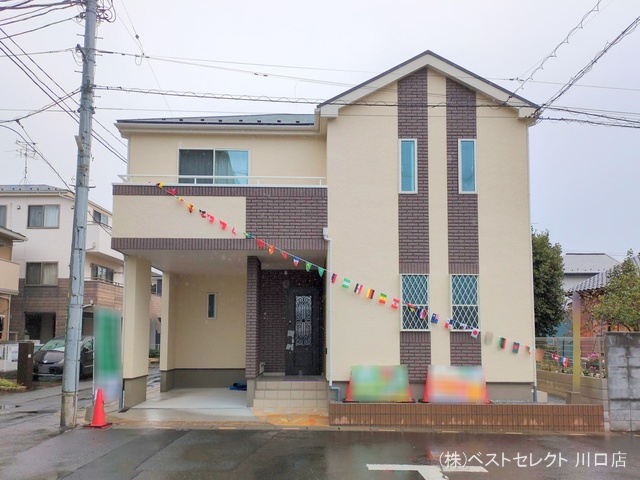 埼玉県川口市本前川1丁目の新築戸建て完成写真 2024年11月20日撮影