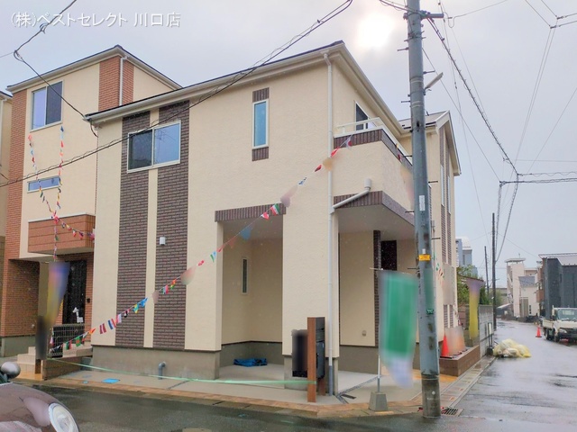 埼玉県川口市本前川1丁目の新築戸建て完成写真 2024年11月20日撮影