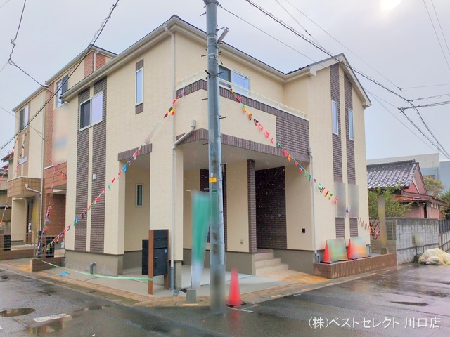 埼玉県川口市本前川1丁目の新築戸建て完成写真 2024年11月20日撮影