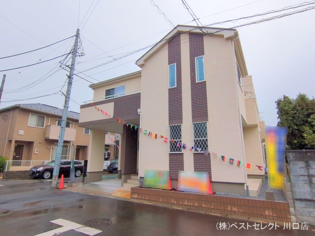 埼玉県川口市本前川1丁目の新築戸建て完成写真 2024年11月20日撮影