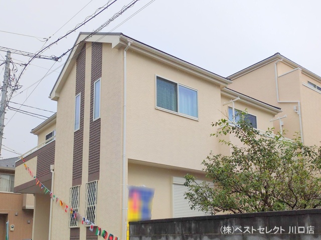 埼玉県川口市本前川1丁目の新築戸建て完成写真 2024年11月20日撮影