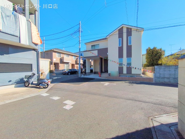 埼玉県川口市本前川1丁目の新築戸建て完成写真 2025年2月13日撮影