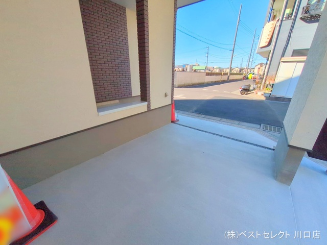 埼玉県川口市本前川1丁目の新築戸建て完成写真 2025年2月13日撮影