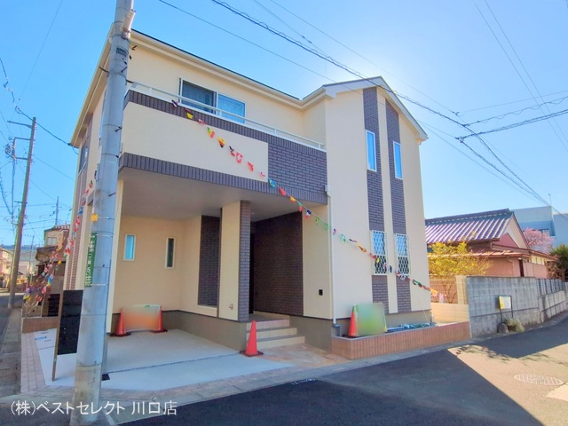 埼玉県川口市本前川1丁目の新築戸建て完成写真 2025年2月13日撮影