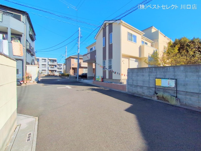 埼玉県川口市本前川1丁目の新築戸建て完成写真 2025年2月13日撮影