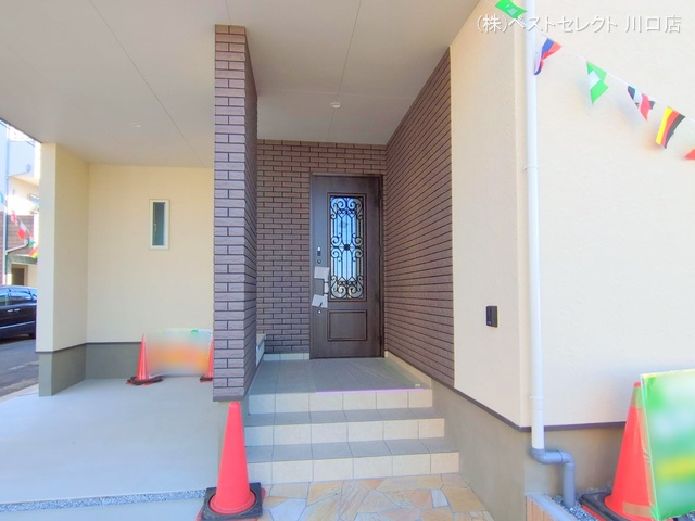 埼玉県川口市本前川1丁目の新築戸建て完成写真 2025年2月13日撮影