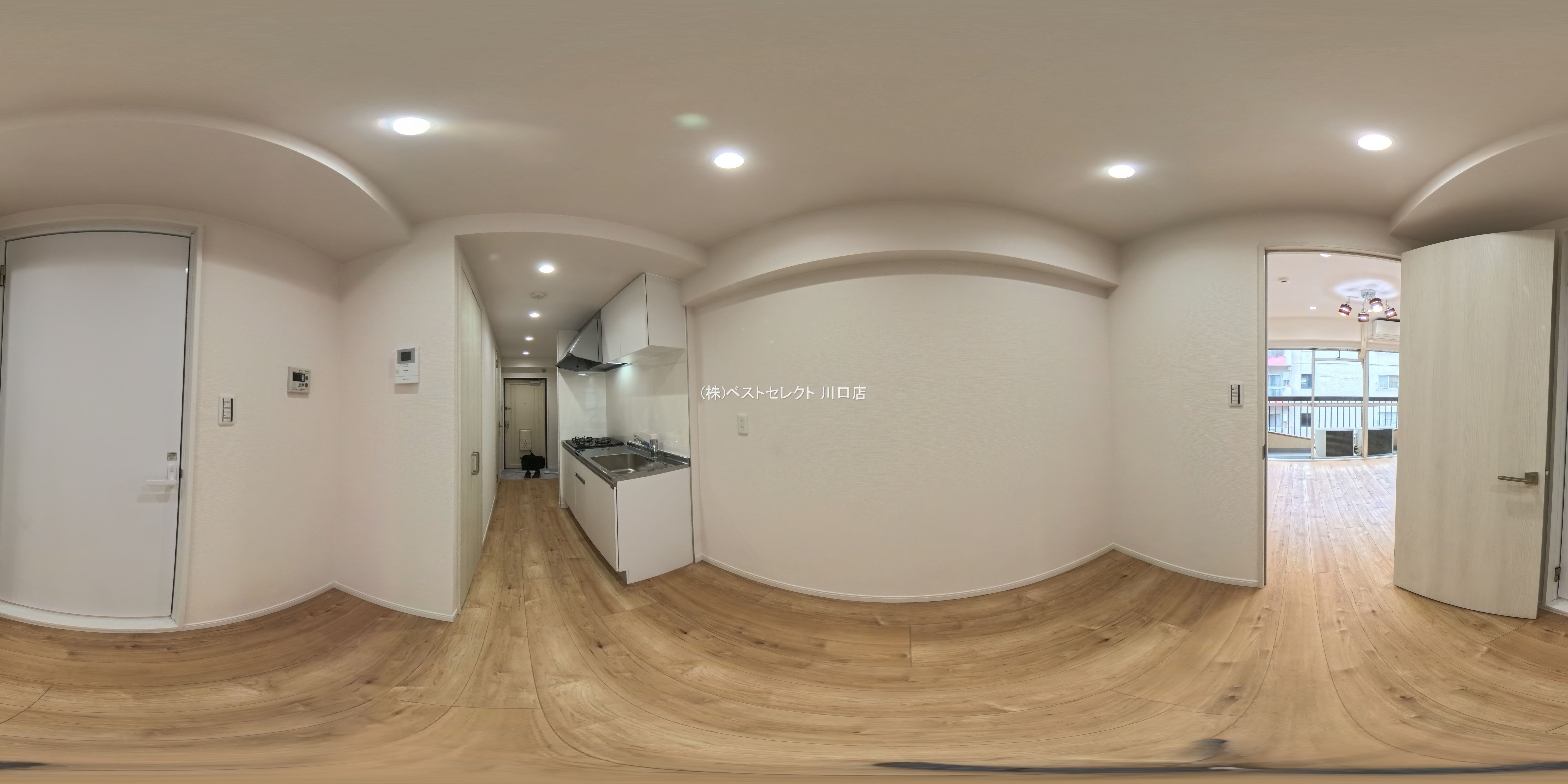 埼玉県川口市川口４丁目のマンション『川口第一永谷マンション』パノラマ（リビング）写真 2025年6月9日撮影