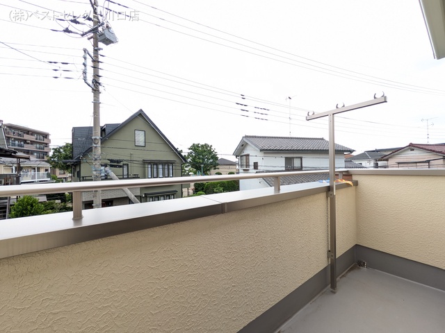 埼玉県川口市朝日3丁目の新築戸建てバルコニー写真 2025年5月25日撮影