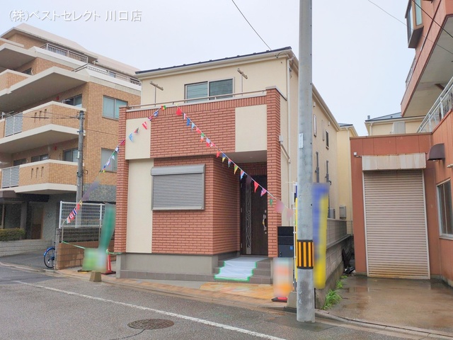 埼玉県川口市朝日3丁目の新築戸建て完成写真 2024年11月20日撮影