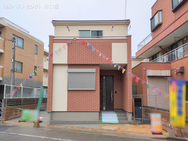 埼玉県川口市朝日3丁目の新築戸建て完成写真 2024年11月20日撮影
