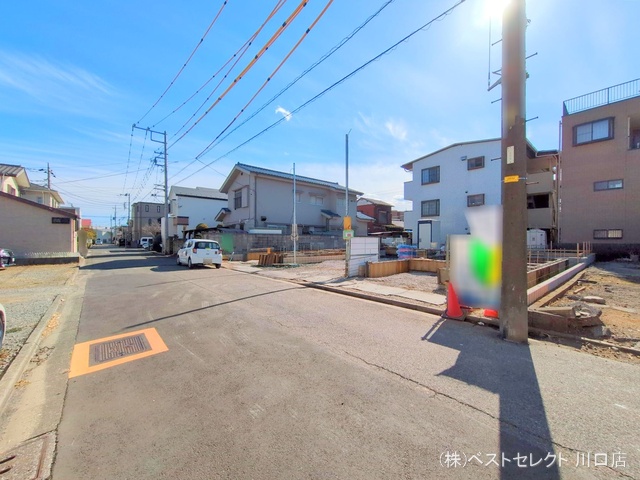 埼玉県川口市元郷5丁目の新築戸建て基礎写真 2025年2月20日撮影