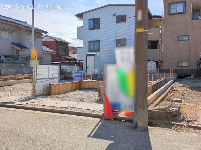 埼玉県川口市元郷5丁目の新築戸建て基礎写真 2025年2月20日撮影