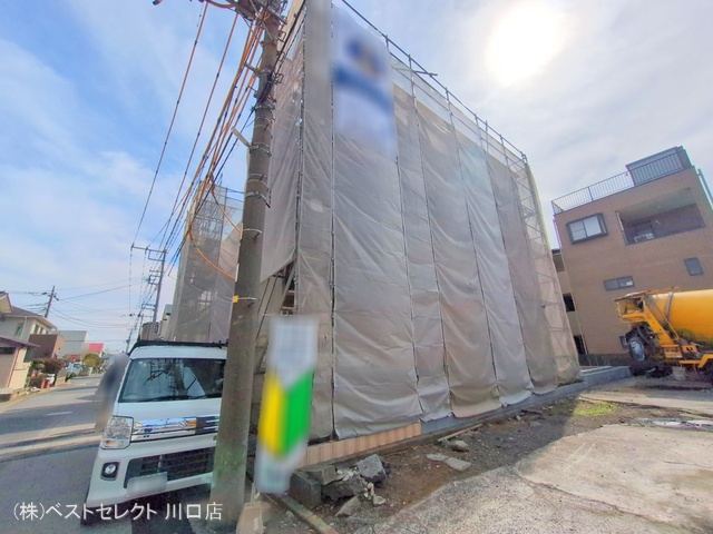 埼玉県川口市元郷5丁目の新築戸建て上棟写真 2025年3月17日撮影