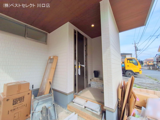埼玉県川口市元郷5丁目の新築戸建て外構写真 2025年5月21日撮影