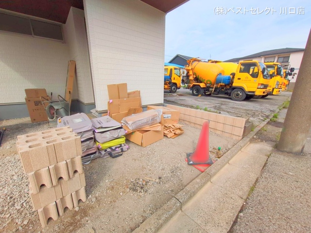 埼玉県川口市元郷5丁目の新築戸建て外構写真 2025年5月21日撮影
