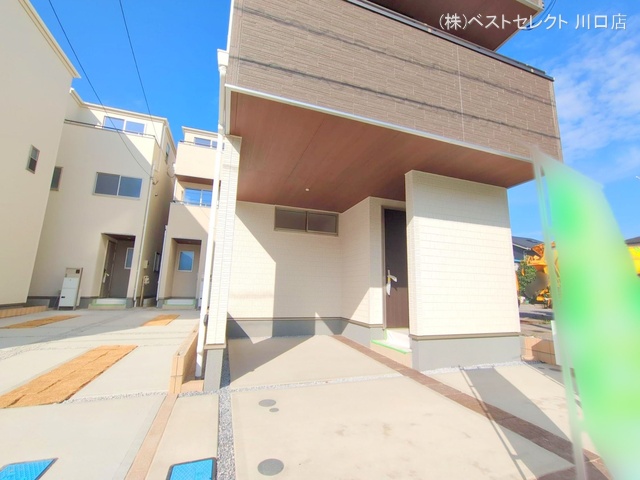 埼玉県川口市元郷5丁目の新築戸建て完成写真 2025年6月18日撮影