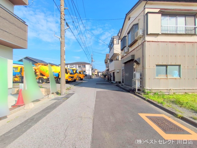 埼玉県川口市元郷5丁目の新築戸建て完成写真 2025年6月18日撮影
