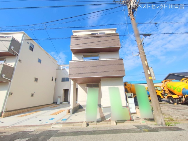 埼玉県川口市元郷5丁目の新築戸建て完成写真 2025年6月18日撮影