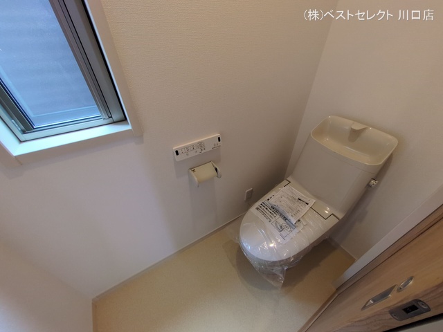 埼玉県川口市前川2丁目の新築戸建てトイレ写真 2025年5月21日撮影