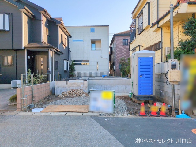埼玉県川口市前川2丁目の新築戸建て基礎写真 2024年11月7日撮影