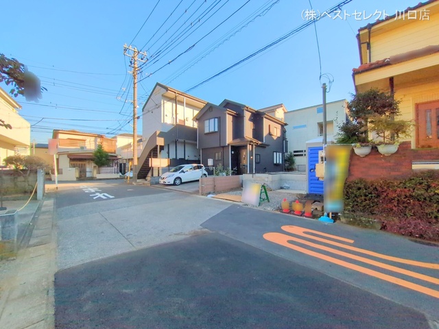 埼玉県川口市前川2丁目の新築戸建て基礎写真 2024年11月7日撮影