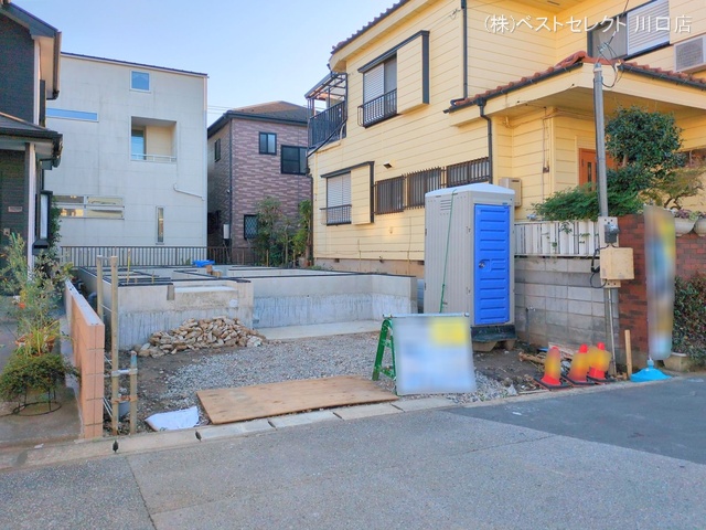 埼玉県川口市前川2丁目の新築戸建て基礎写真 2024年11月7日撮影
