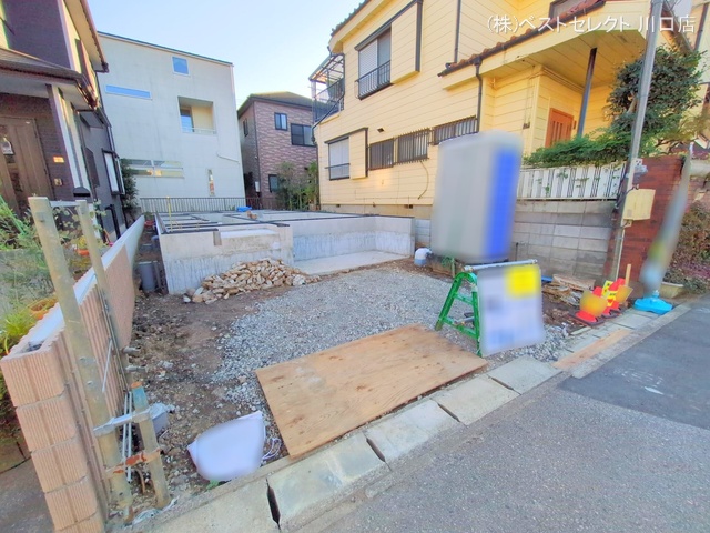 埼玉県川口市前川2丁目の新築戸建て基礎写真 2024年11月7日撮影