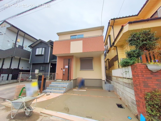 埼玉県川口市前川2丁目の新築戸建て外構写真 2025年3月30日撮影