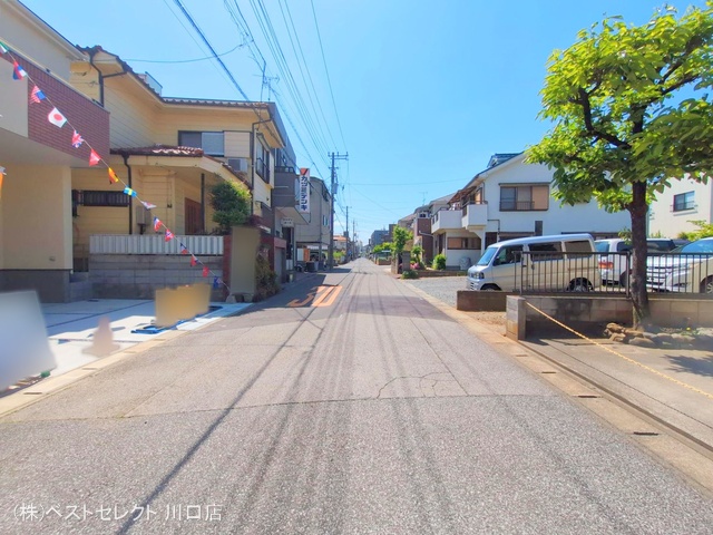 埼玉県川口市前川2丁目の新築戸建て完成写真 2025年5月7日撮影