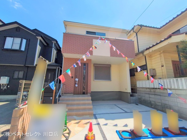 埼玉県川口市前川2丁目の新築戸建て完成写真 2025年5月7日撮影