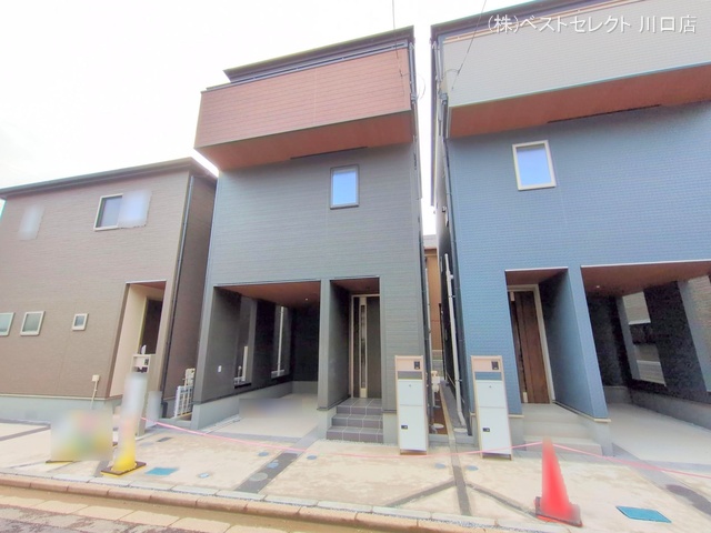 埼玉県川口市本蓮２丁目の新築戸建て完成写真 2025年11月5日撮影