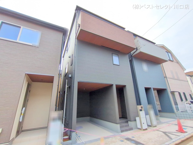 埼玉県川口市本蓮２丁目の新築戸建て完成写真 2025年11月5日撮影