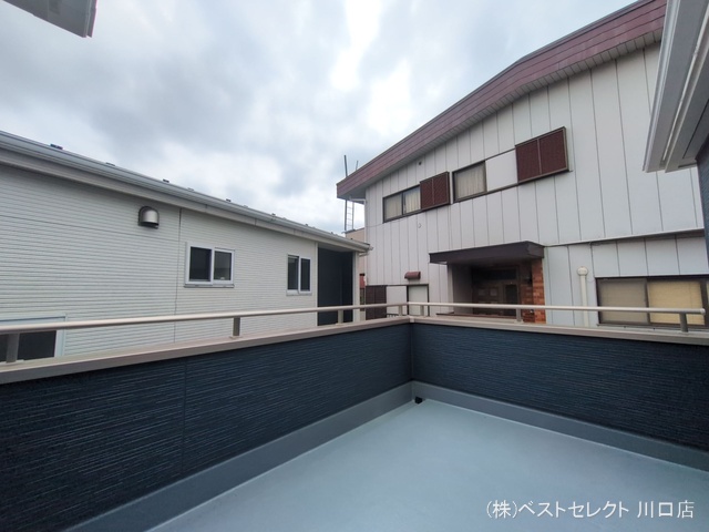 埼玉県川口市上青木2丁目の新築戸建てバルコニー写真 2025年9月3日撮影