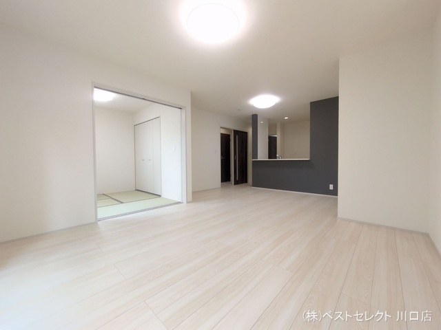 埼玉県川口市上青木2丁目の新築戸建てリビング写真 2025年9月3日撮影