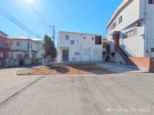 埼玉県川口市上青木2丁目の新築戸建て更地・土地写真 2025年1月28日撮影