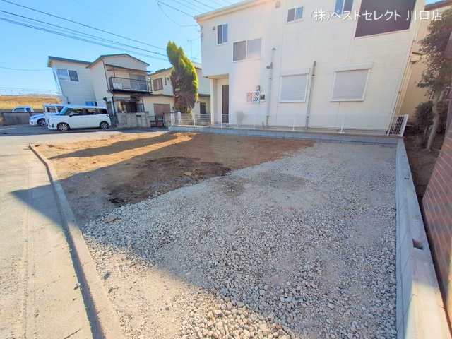 埼玉県川口市上青木2丁目の新築戸建て更地・土地写真 2025年1月28日撮影