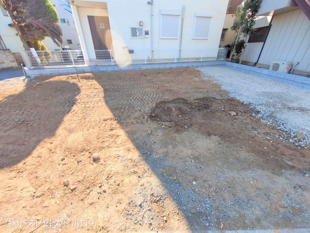 埼玉県川口市上青木2丁目の新築戸建て更地・土地写真 2025年1月28日撮影