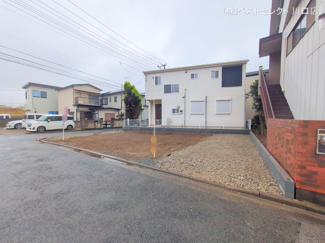 埼玉県川口市上青木2丁目の新築戸建て更地・土地写真 2025年3月4日撮影
