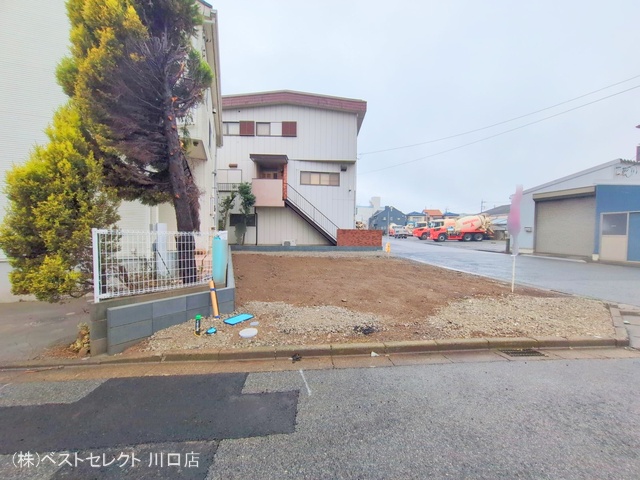 埼玉県川口市上青木2丁目の新築戸建て更地・土地写真 2025年3月4日撮影