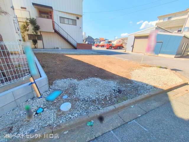埼玉県川口市上青木2丁目の新築戸建て更地・土地写真 2025年4月3日撮影